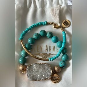 Kinsley Armelle Turquoise Bracelet Stack